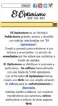 Mobile Screenshot of eloptimismo.com