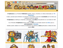 Tablet Screenshot of eloptimismo.com